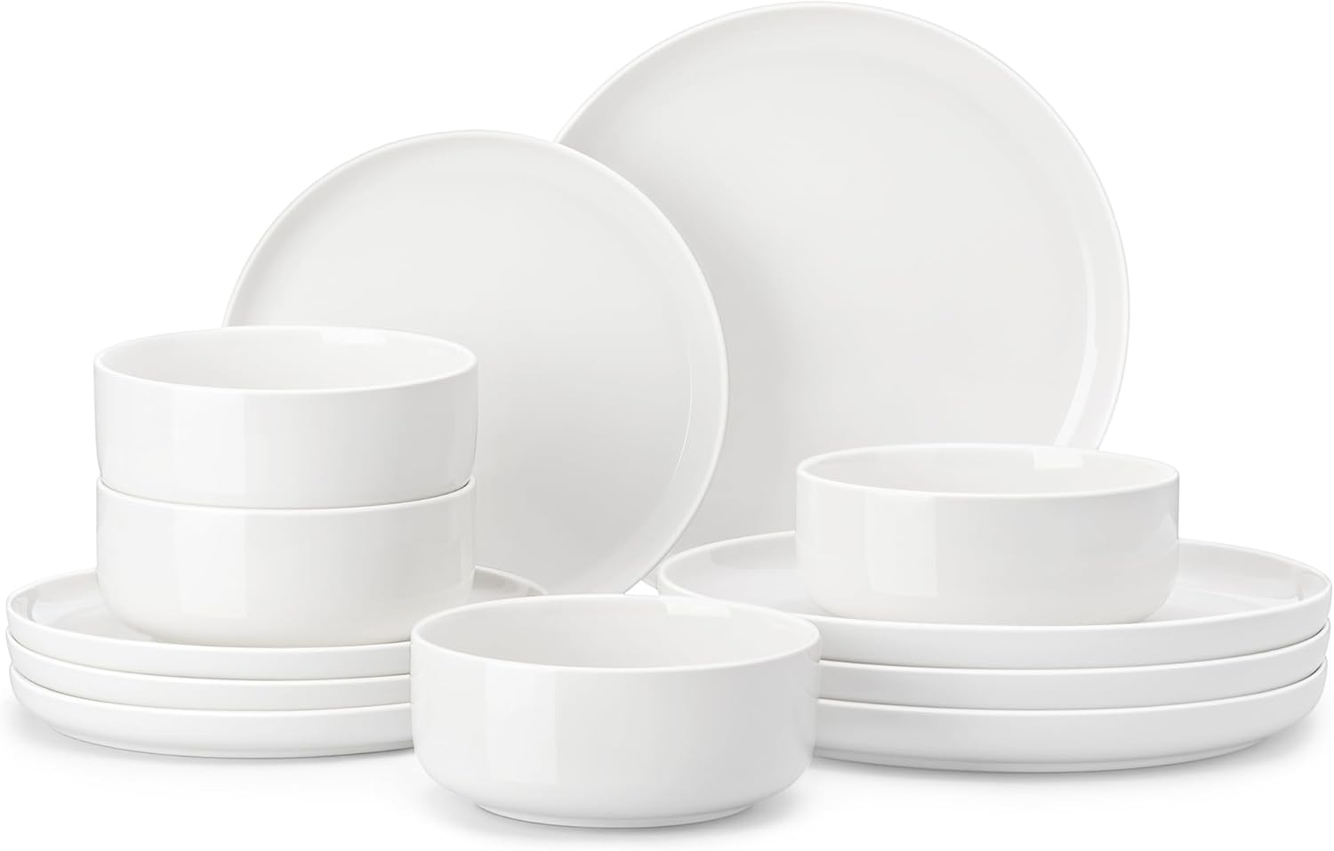 White Porcelain Dinnerware Set