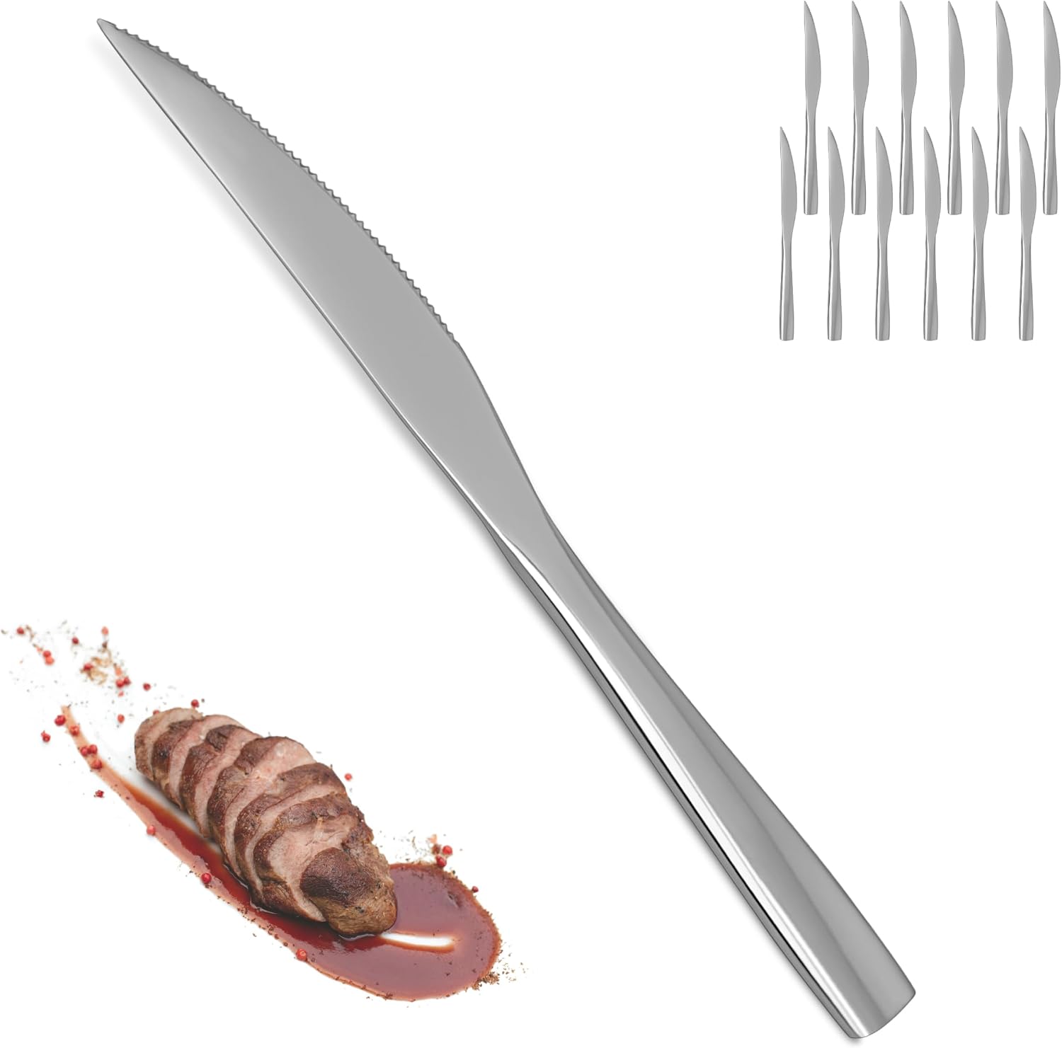 16-Piece Steak Knife Fork Set