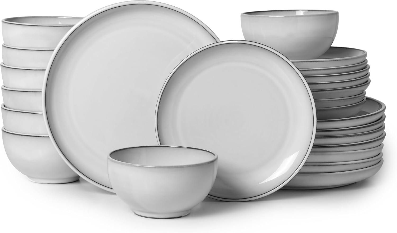 12-Piece Stoneware Dinnerware Set