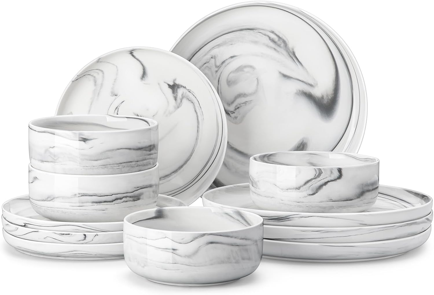 White Porcelain Dinnerware Set