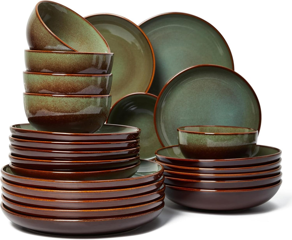 12-Piece Stoneware Dinnerware Set