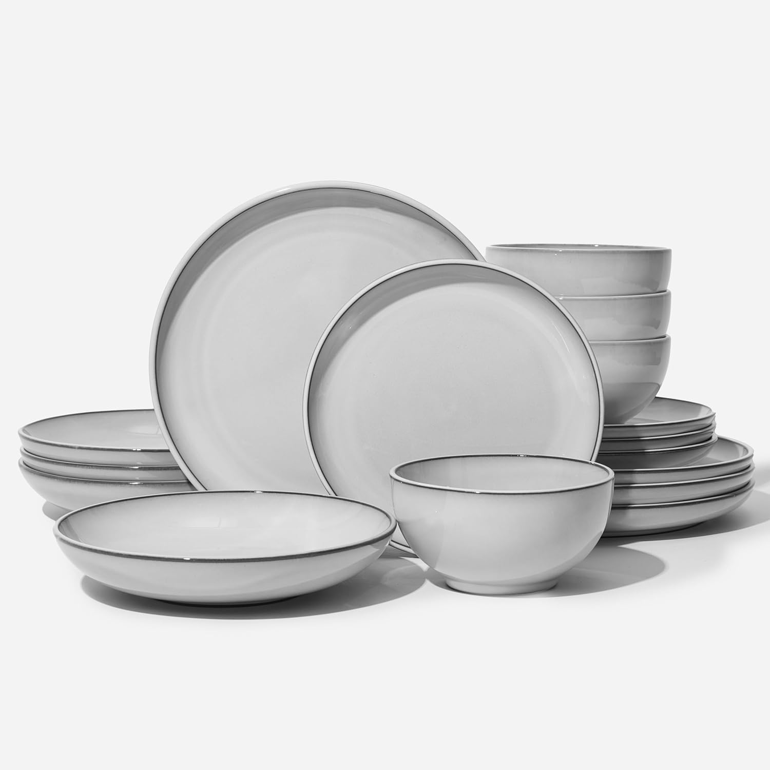 12-Piece Stoneware Dinnerware Set