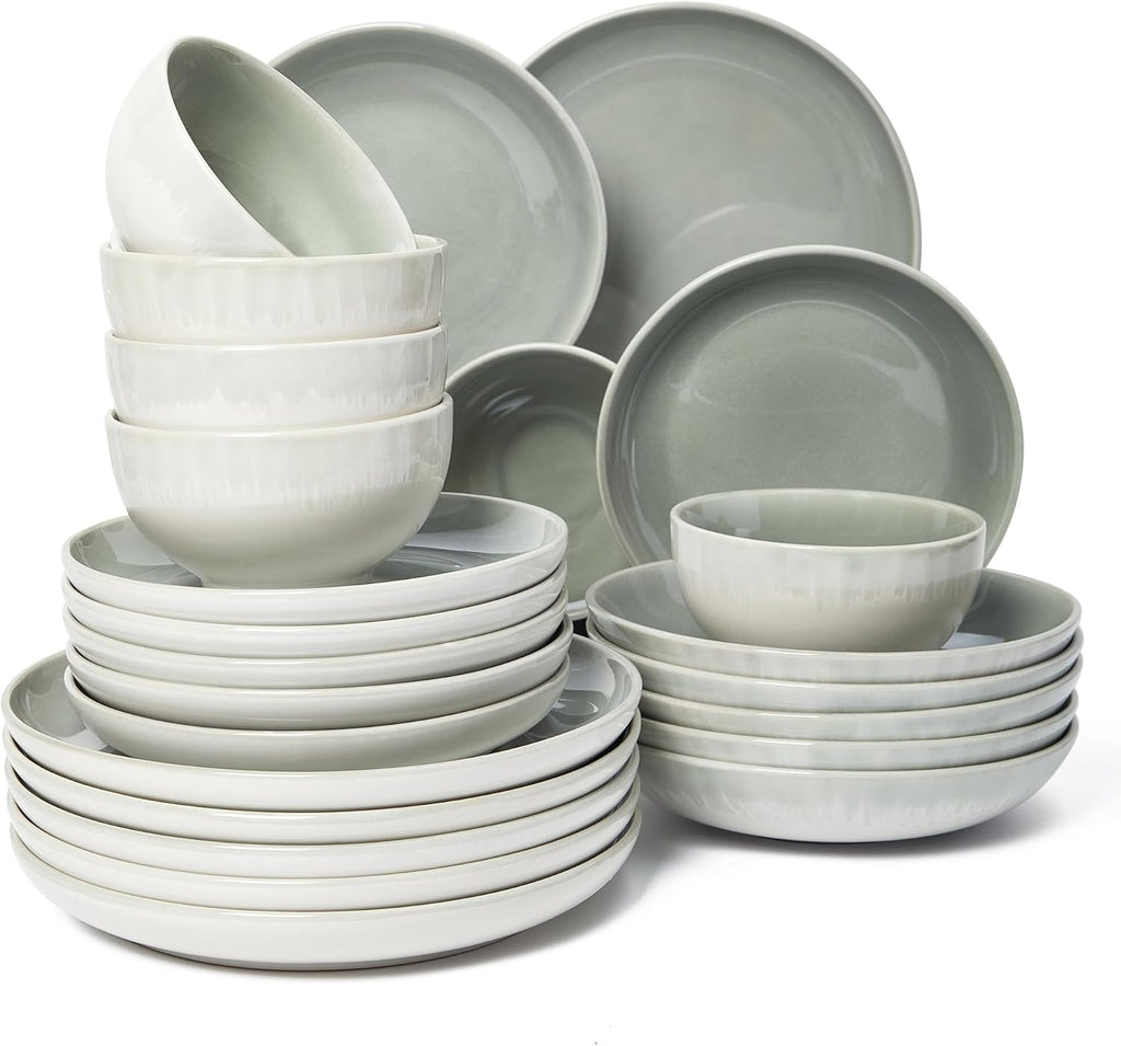 12-Piece Stoneware Dinnerware Set