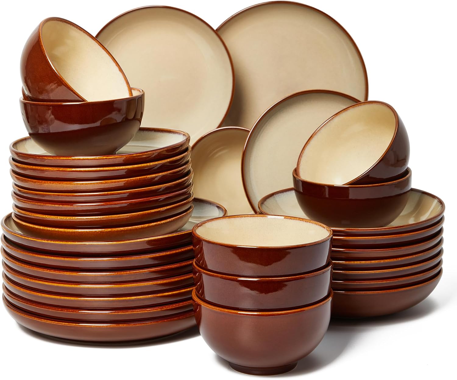 12-Piece Stoneware Dinnerware Set