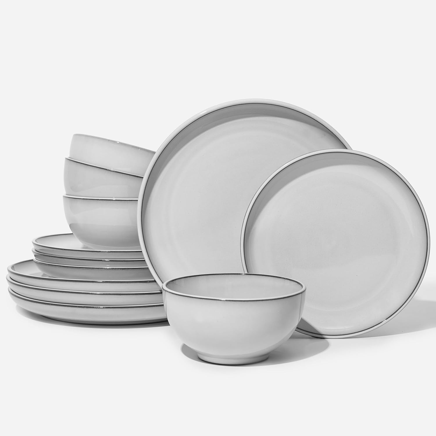 12-Piece Stoneware Dinnerware Set