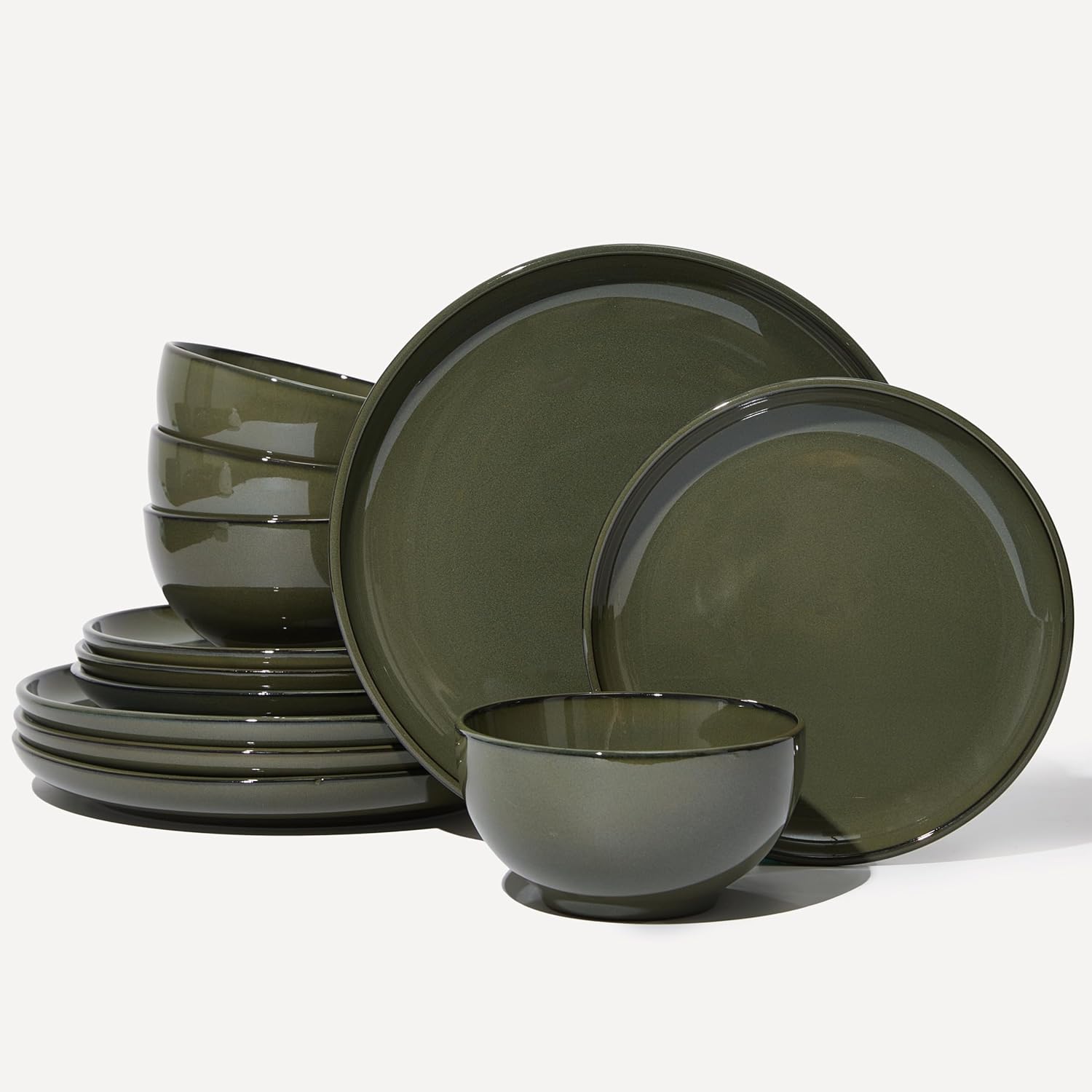 12-Piece Stoneware Dinnerware Set