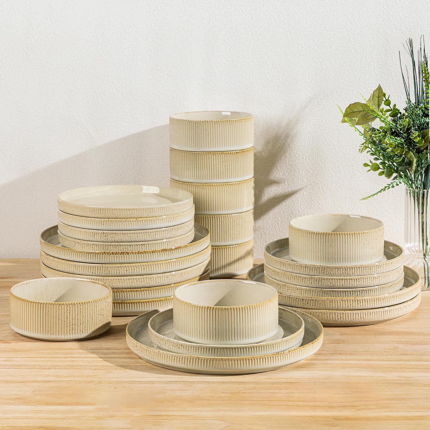 12-Piece Ceramic Dinnerware Set