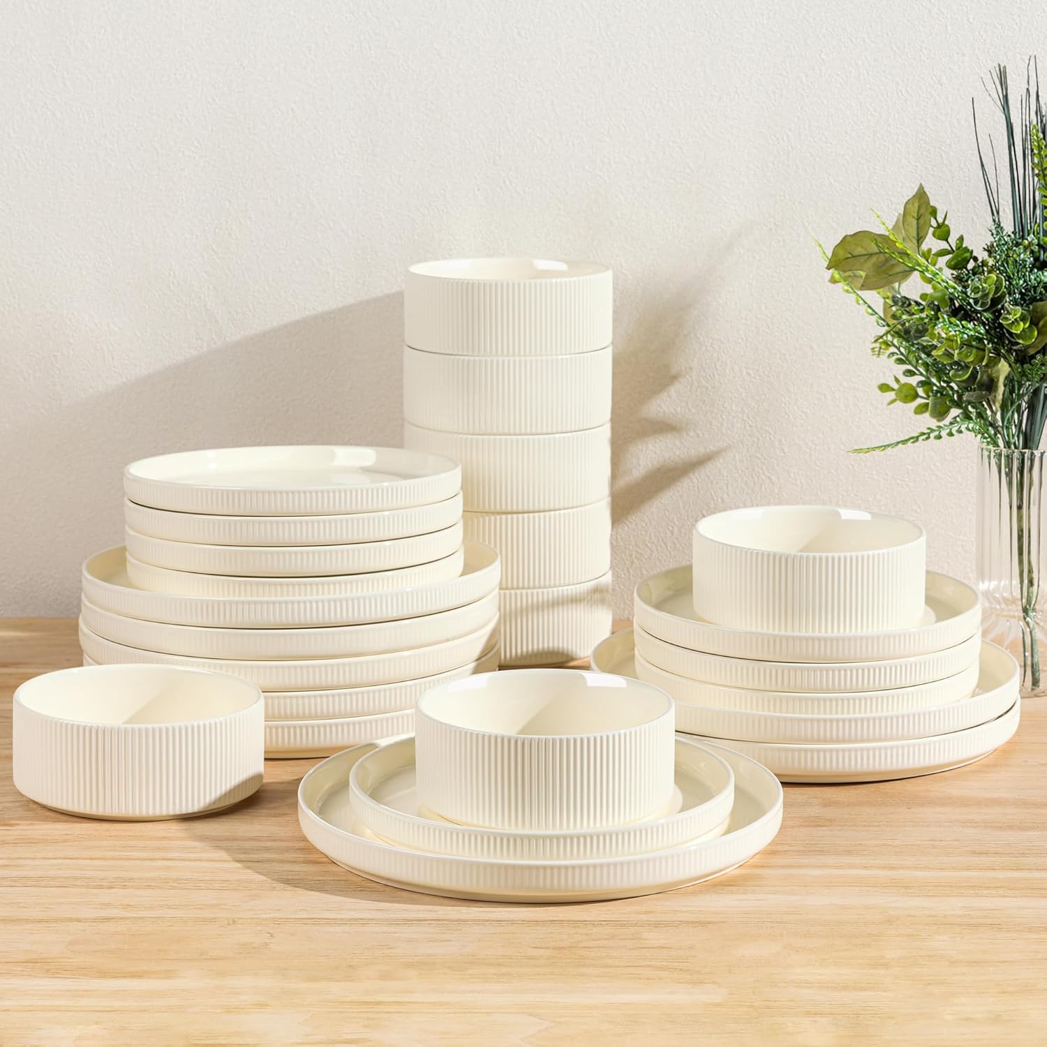 12-Piece Ceramic Dinnerware Set