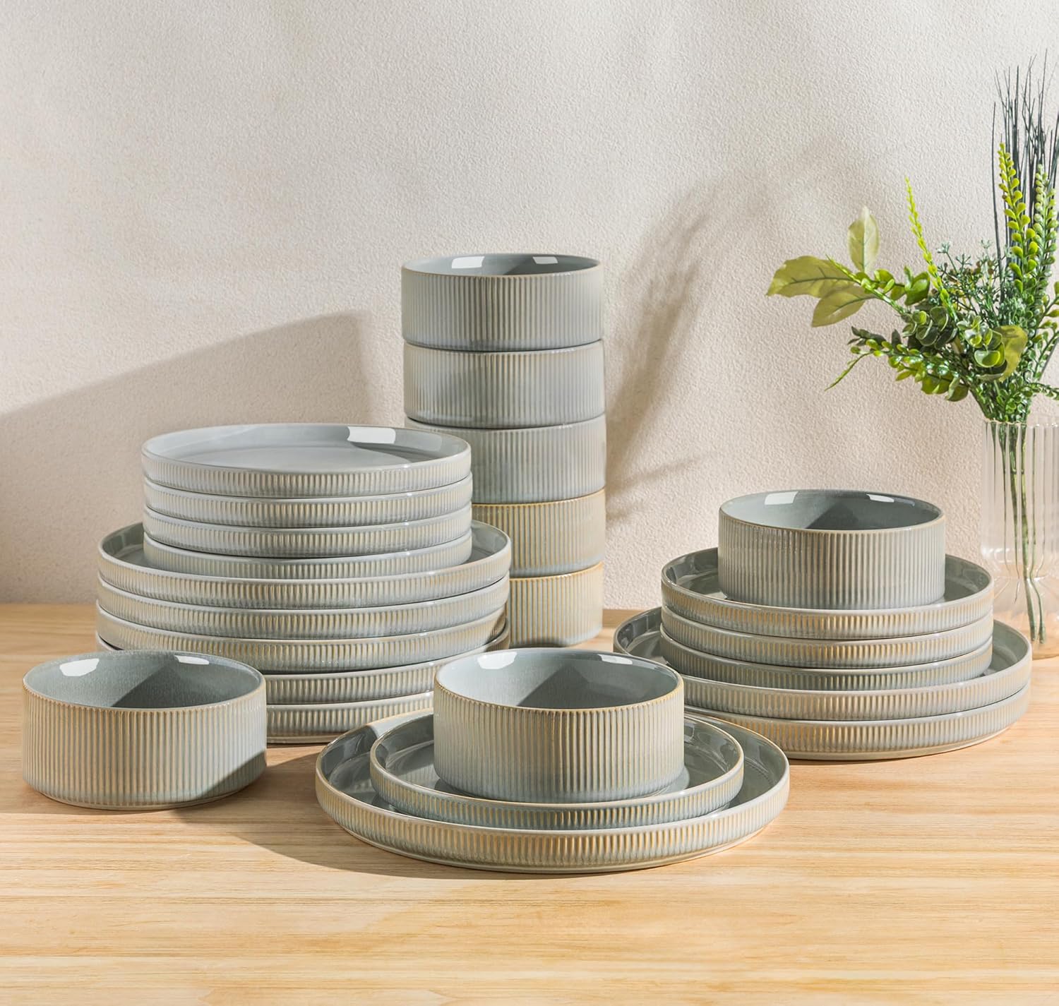 12-Piece Ceramic Dinnerware Set