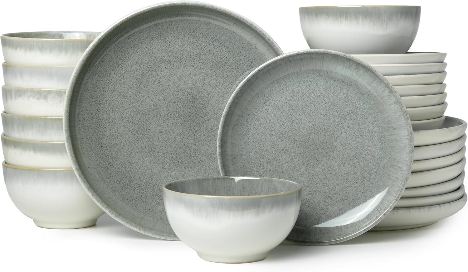 12-Piece Stoneware Dinnerware Set
