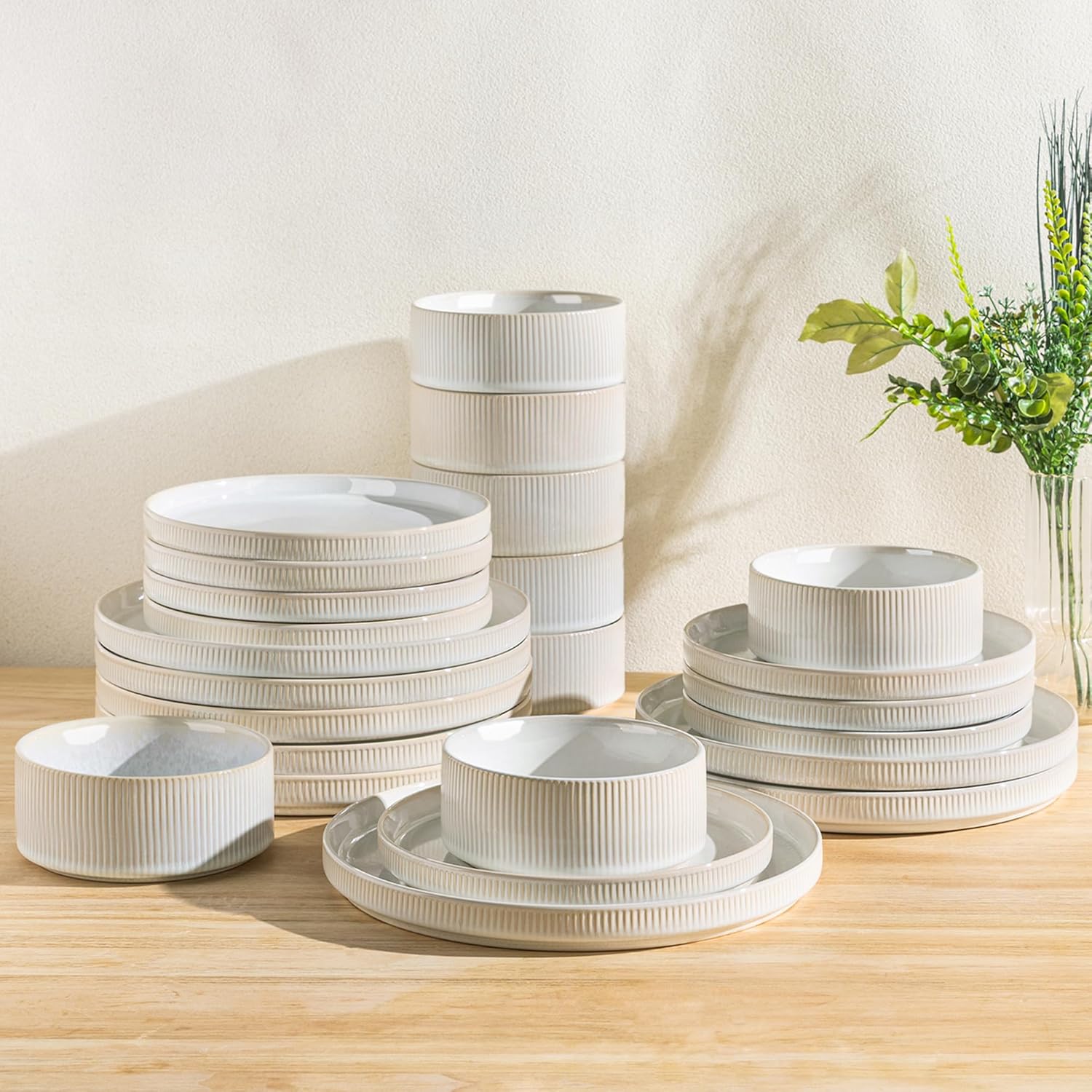 12-Piece Ceramic Dinnerware Set