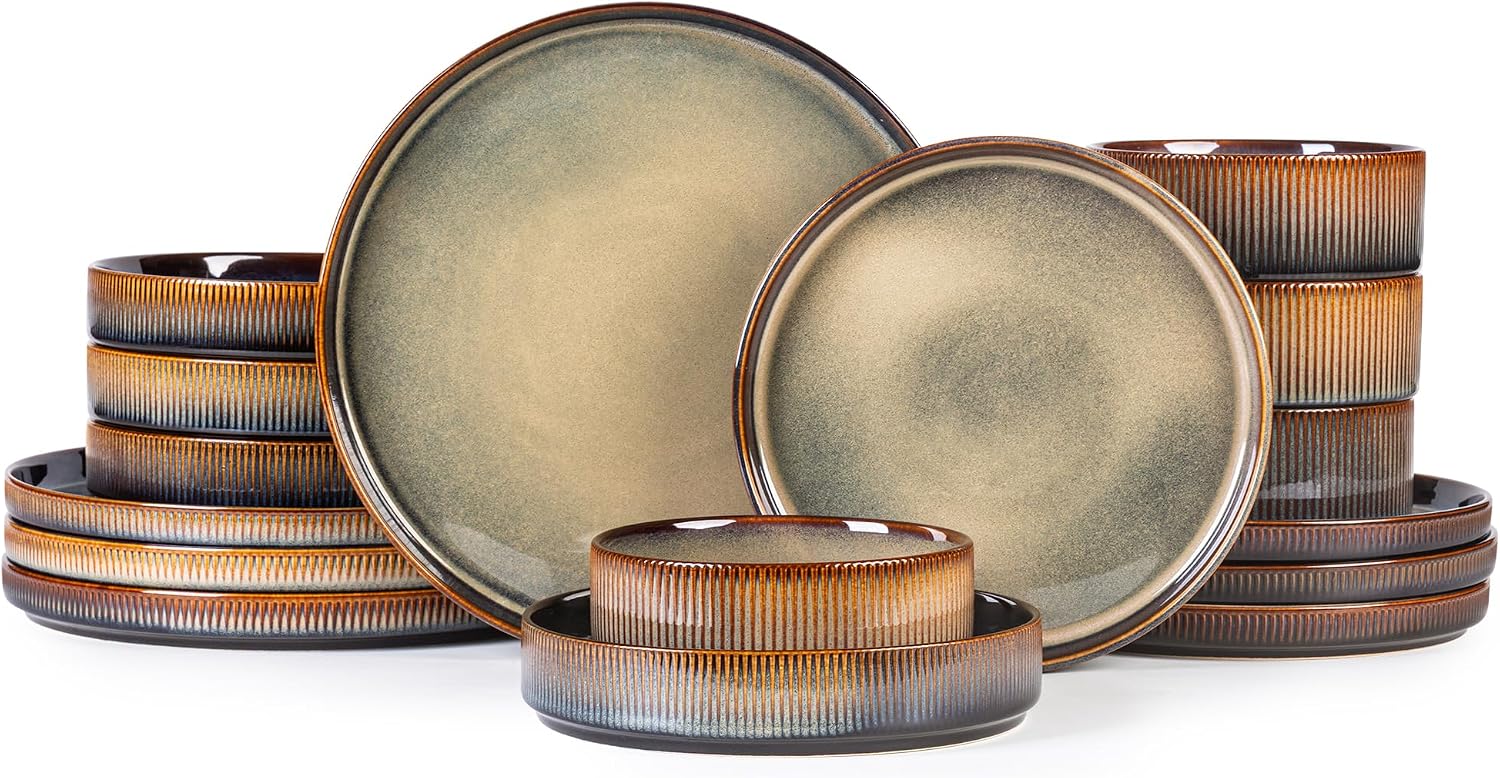 12-Piece Ceramic Dinnerware Set