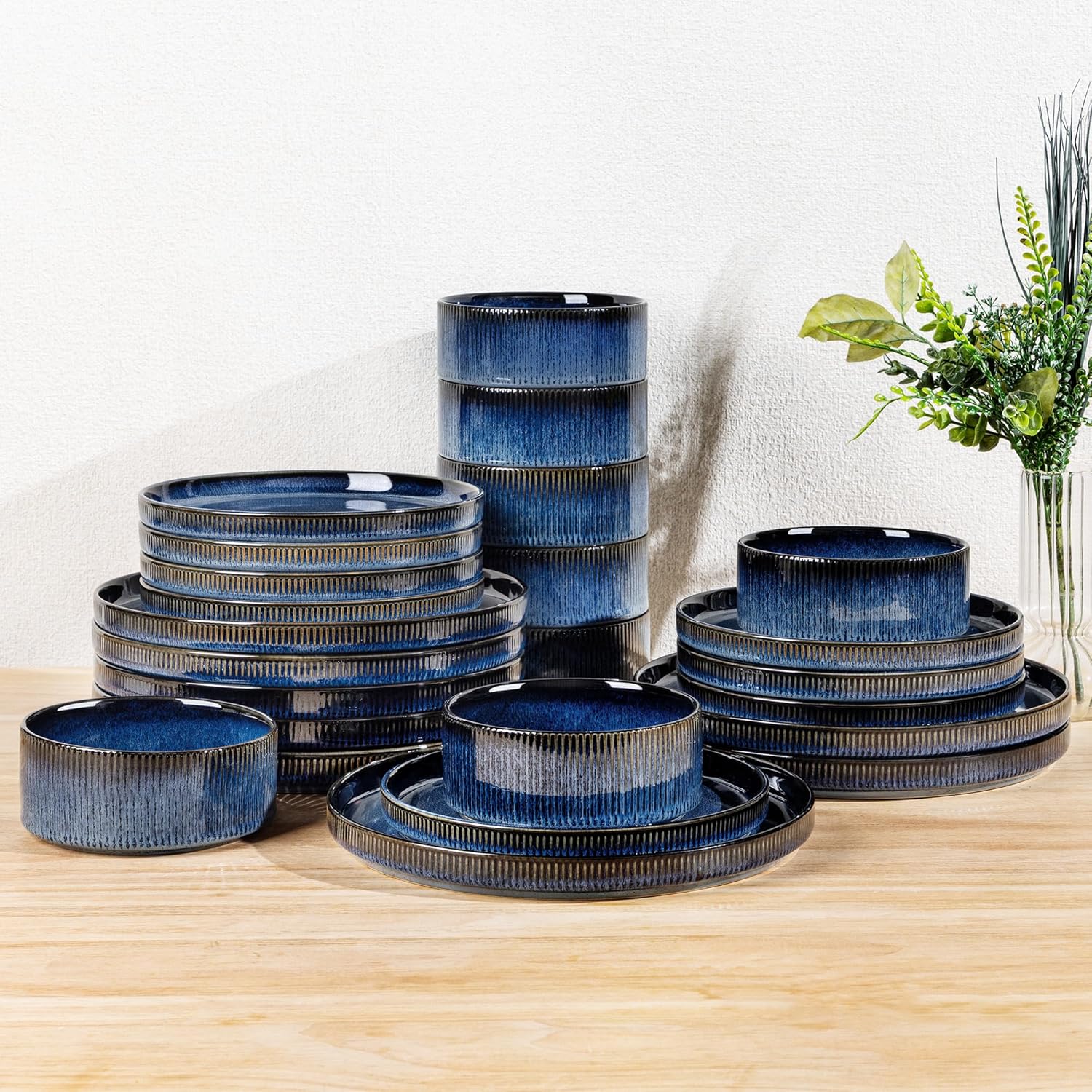 12-Piece Ceramic Dinnerware Set